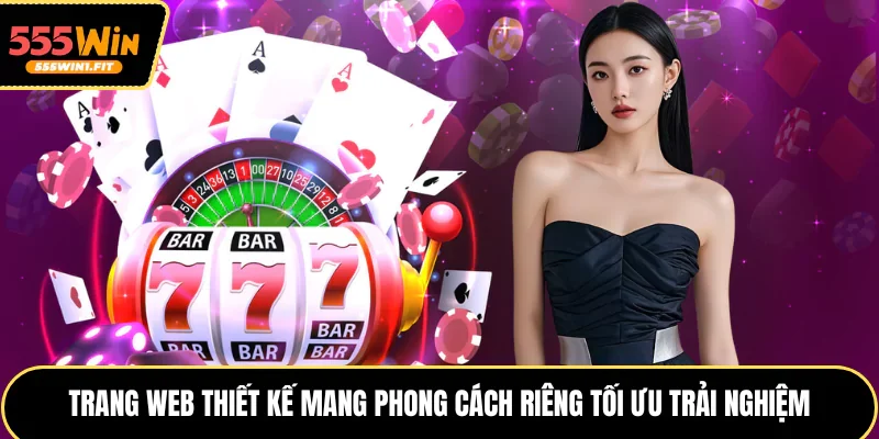 Trang web thiết kế mang phong cách riêng tối ưu trải nghiệm